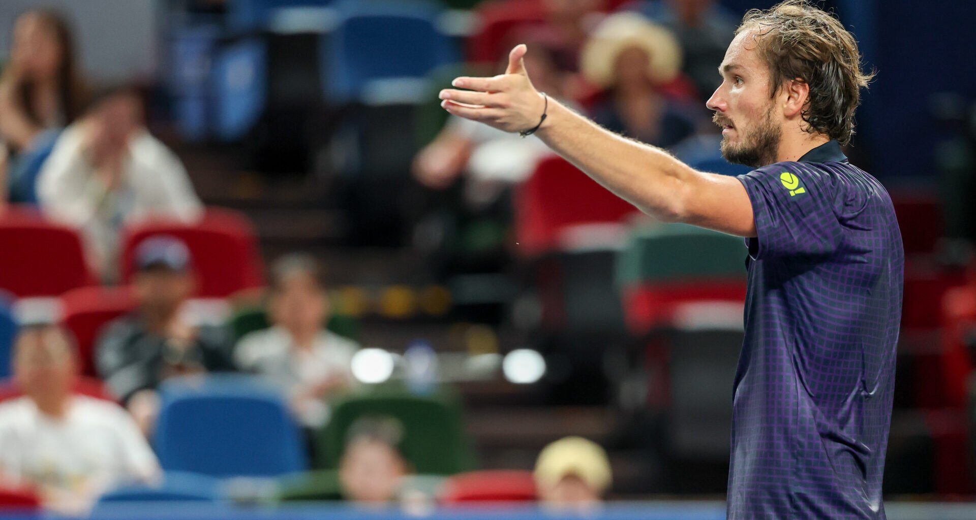 Daniil Medvedev rages at 'crazy' umpire and makes comment about Rafael Nadal during match with Learner Tien