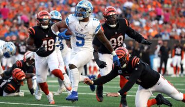 Lions-Bengals takeaways: Detroit’s Jahmyr Gibbs, David Montgomery tie NFL record in win