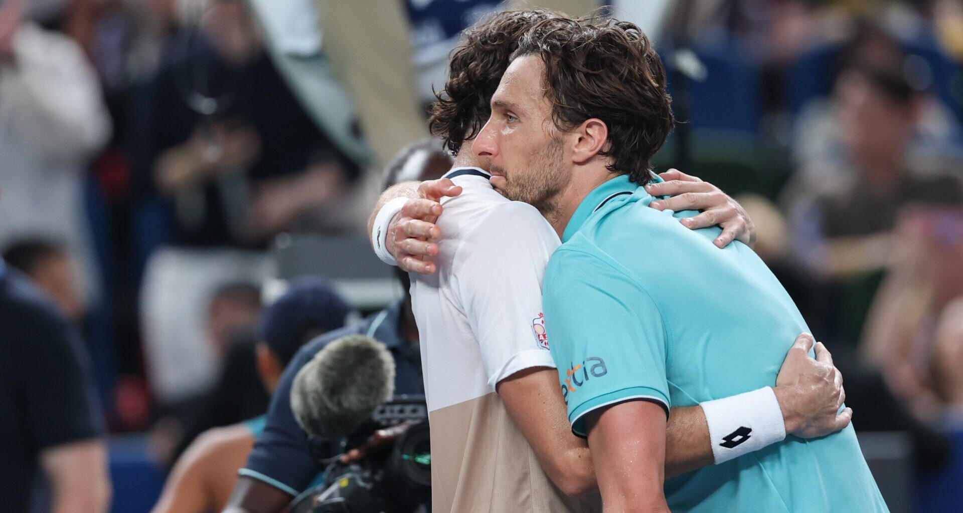 Arthur Rinderknech responds when asked how he is coping after losing to his cousin Valentin Vacherot