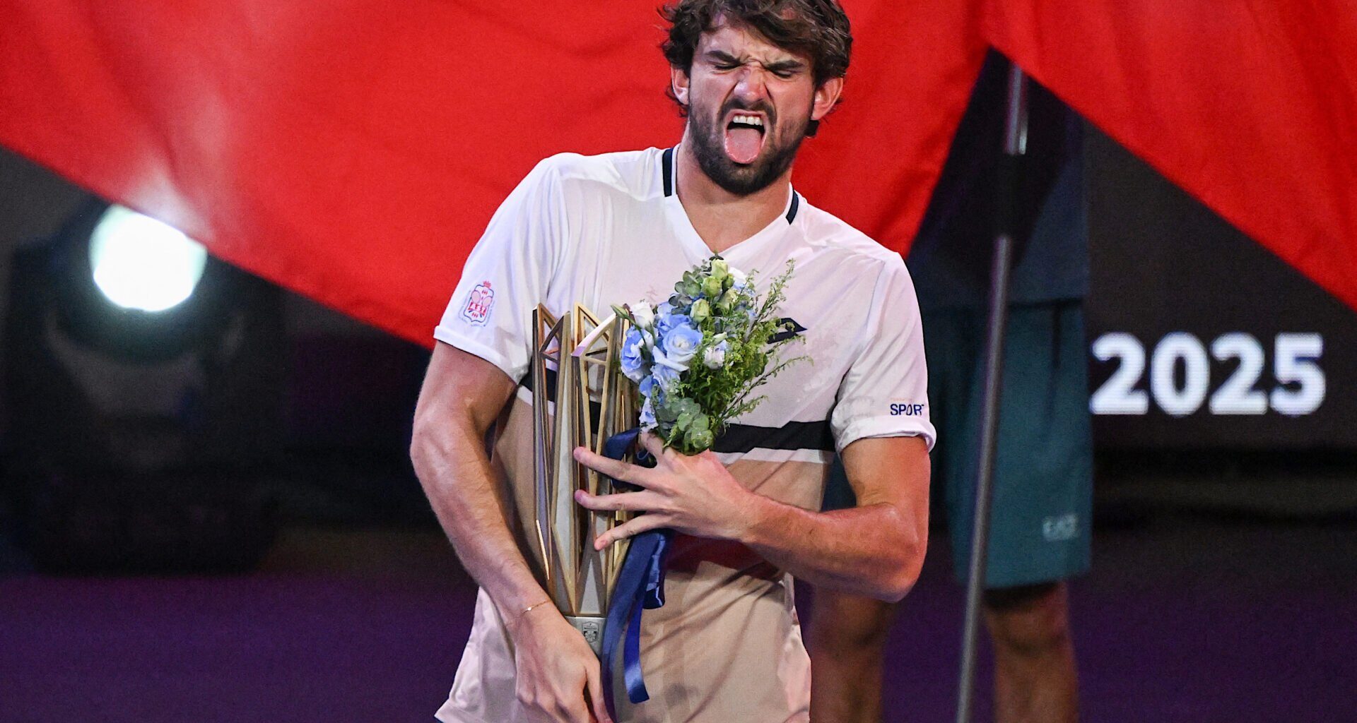 He is the ATP player who beat Valentin Vacherot in his last match before the Shanghai Masters