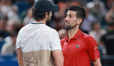 Valentin Vacherot shares what players are starting to think about Novak Djokovic in the ATP locker room