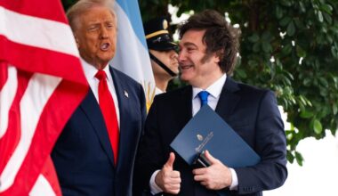 Like Milei, Trump also can't stop Argentina's peso from falling — 'Will the U.S. get paid back?'