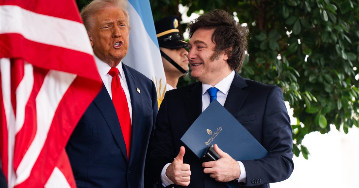 Like Milei, Trump also can't stop Argentina's peso from falling — 'Will the U.S. get paid back?'