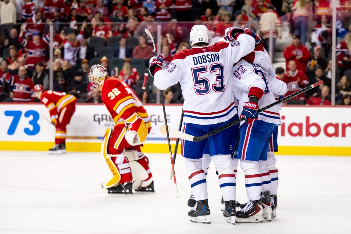 NHL rumblings: Frustrated Flames exploring trade market, teams calling on Yegor Chinakhov, more