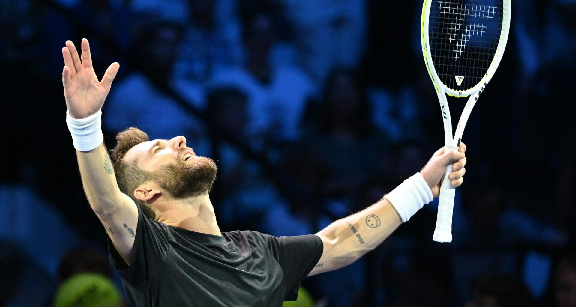 Corentin Moutet explains what he changed in his game to beat Daniil Medvedev in Vienna