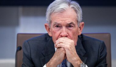 Powell cuts rates in the dark in historic move, with no jobs data and Trump heckling from abroad