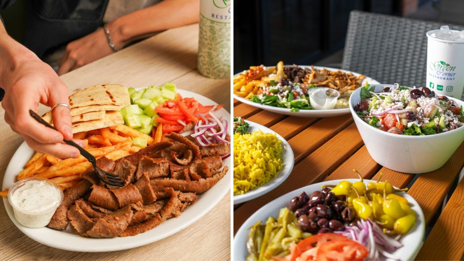 Green Corner Restaurant opening at downtown Tempe shopping district in October 2025...