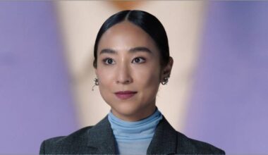 Greta Lee on her final episode of "The Morning Show"