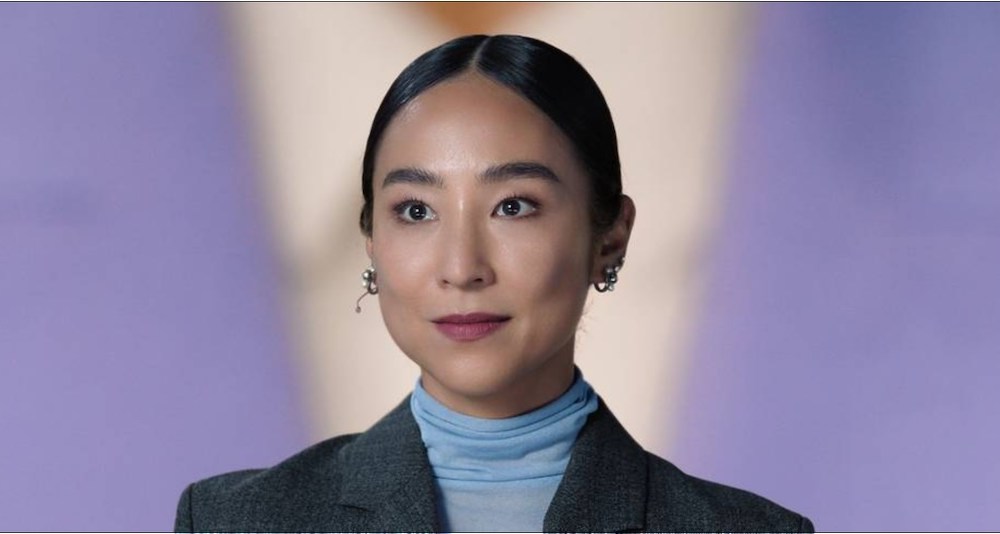 Greta Lee on her final episode of "The Morning Show"