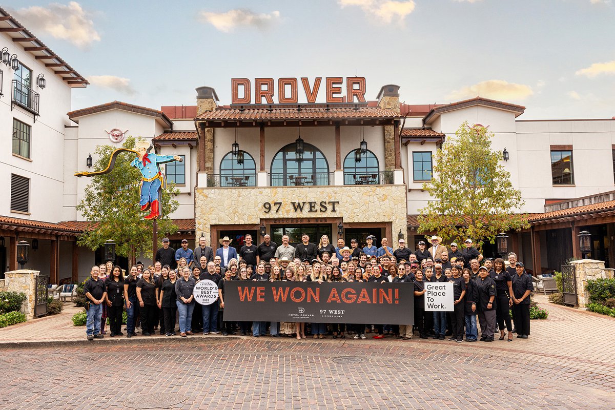 Hotel Drover Earns Great Place To Work® Certification
