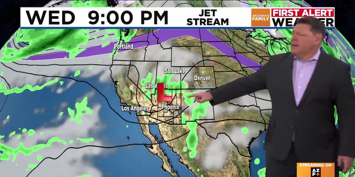 Warmer temps continue in Phoenix through early week