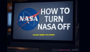 NASA Memo:  Orderly Shutdown Activities