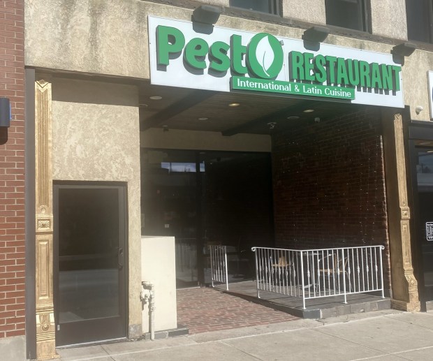 Pesto Ristorante located at 9 E. Broad St., Hazleton. (John Haeger / Staff Photographer)