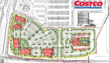 Costco, Courtyard by Marriott and a Residence Inn are confirmed occupants for a mixed-use developme...