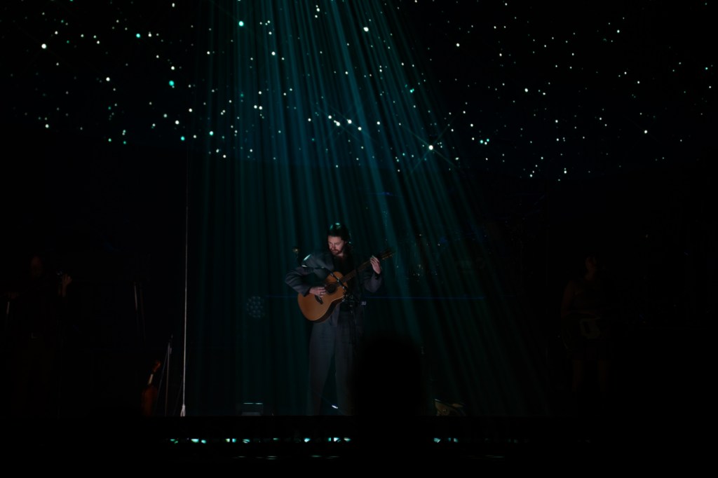 Rock band Hozier performs concert