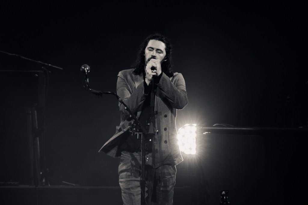 Rock band Hozier performs concert