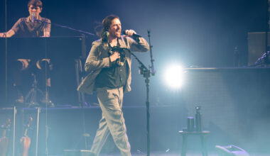 Rock band Hozier performs concert