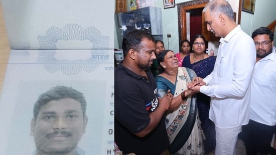 Chandrashekar Pole was from Hyderabad and had been in the US for higher studies since 2023.(X/ Harish Rao)