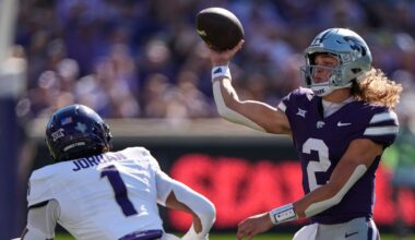 Avery Johnson’s three TD passes, two defensive scores lift K-State over TCU