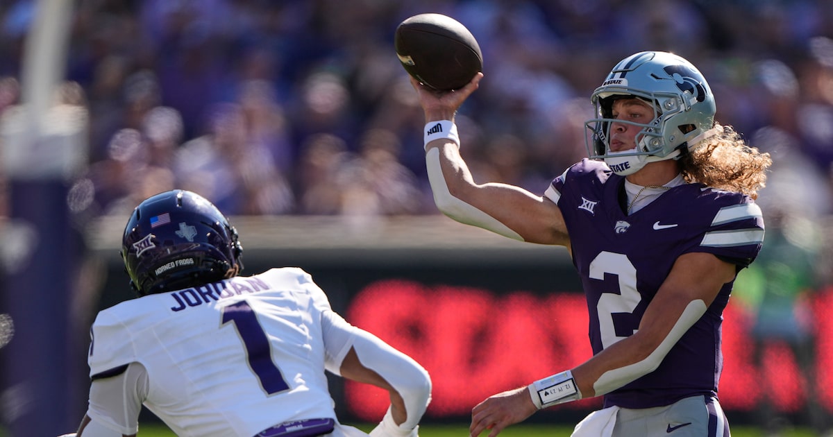 Avery Johnson’s three TD passes, two defensive scores lift K-State over TCU