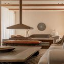 © Alessio Mei Villa VOL005 / Studio BO - Interior Photography, Bedroom, Wood, Sofa, Lighting, Table