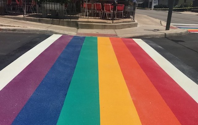 Report: San Antonio steps up effort to keep rainbow crosswalk
