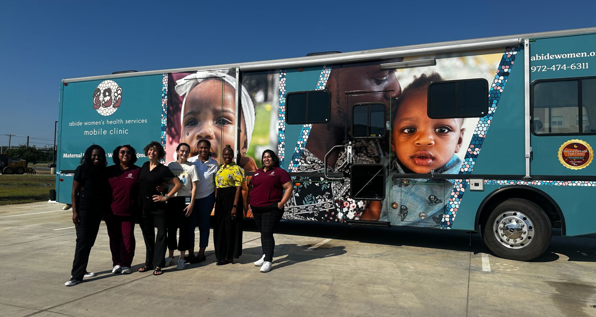 Low-cost maternal health services arrive in Fort Worth aboard a mobile clinic