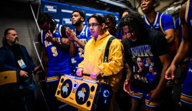 Viral manager “Aura” Khan carries his swagger — and boombox — to NC State – Technician