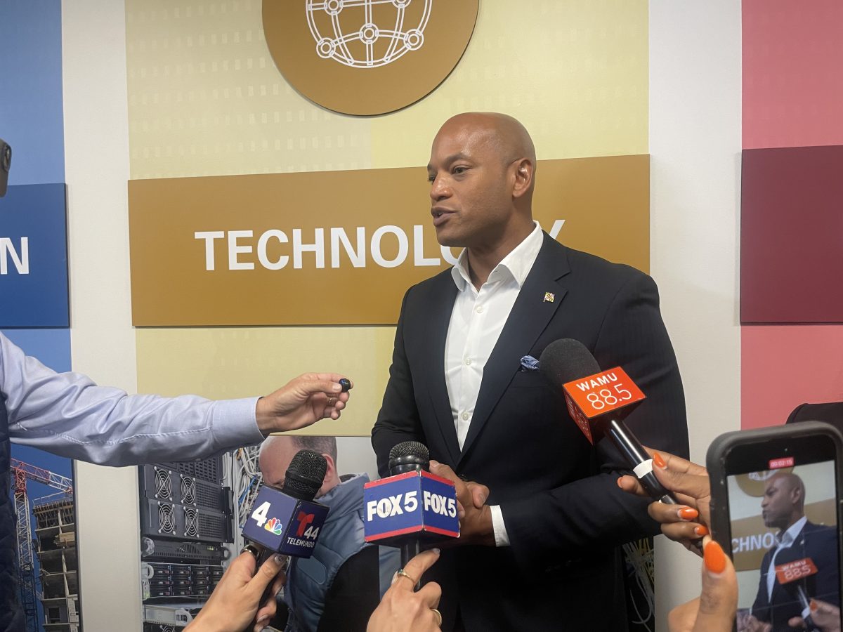 Moore contrasts private sector job growth with federal job cuts during visit to Wheaton career center  