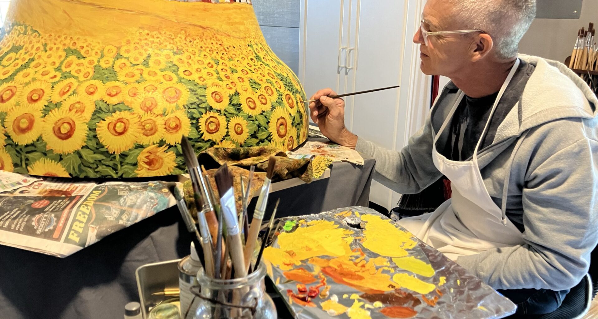 Lebanon man creates farm scene on Liberty Bell for America250 celebration