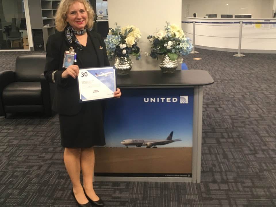Ginny McDavid United Airlines