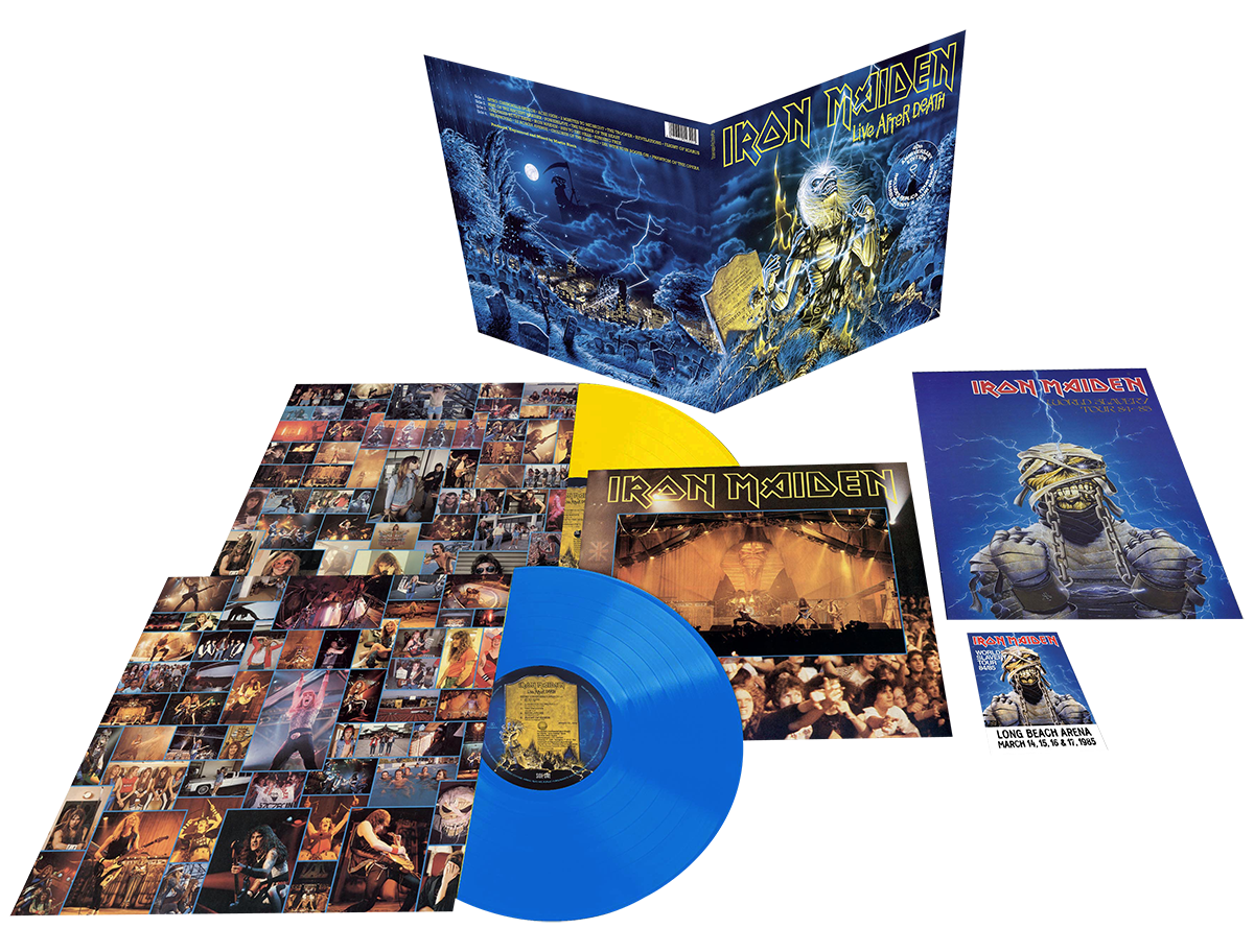 Live After Death 40th anniversary vinyl