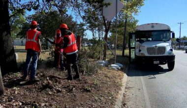 Tarrant County Sheriff’s Office work detail program helps clean Haltom City cemetery – NBC 5 Dallas-Fort Worth