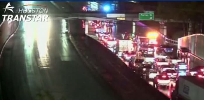 Major accident reported on Houston’s North Freeway