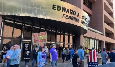 ICE Out of San Diego rally addresses federal government shutdown