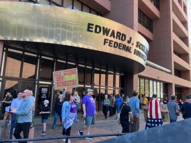 ICE Out of San Diego rally addresses federal government shutdown
