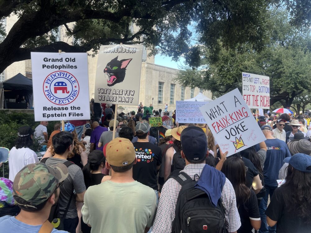 No Kings Protest Houston