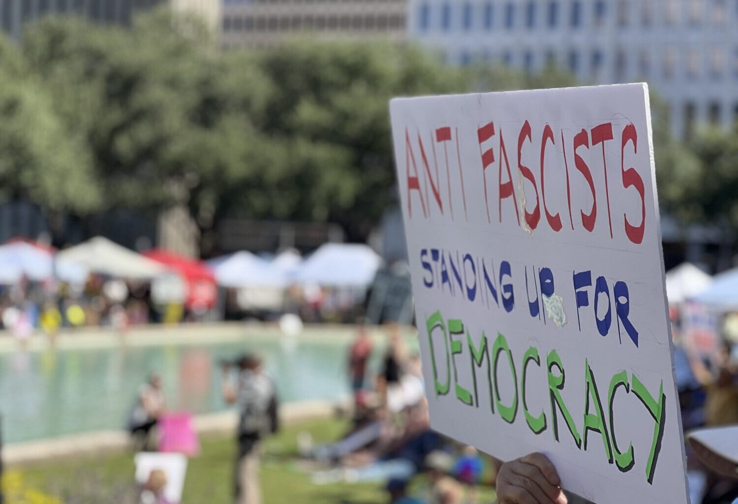 No Kings Protest Houston