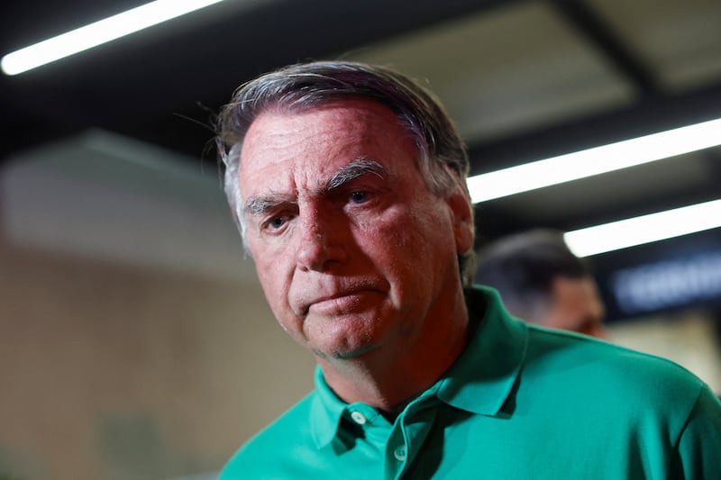 Brazil's former President Jair Bolsonaro.