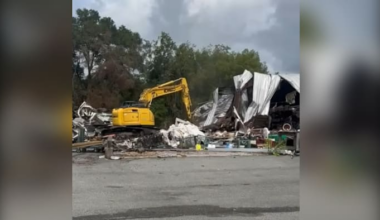 Demolition begins for Hagan Ace Hardware store destroyed by fire, plans to rebuild at same location