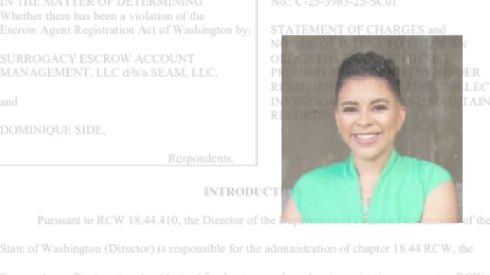 Houston surrogacy escrow company ordered to pay restitution after Washington state investigation