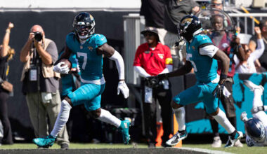 Scenes from Jacksonville’s loss to the Seahawks in Week 6