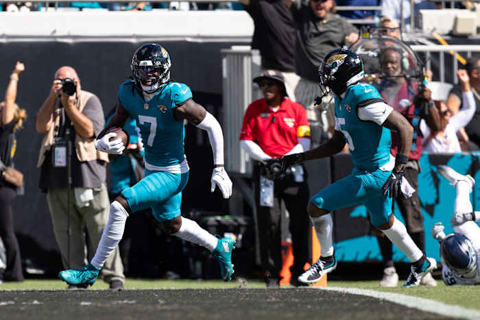 Scenes from Jacksonville’s loss to the Seahawks in Week 6