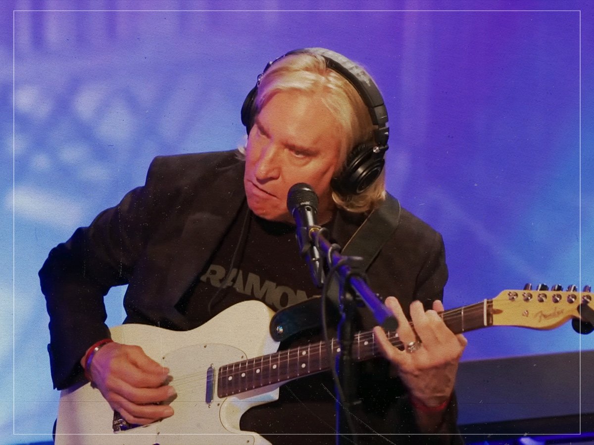 The artist Joe Walsh "wasn't good enough" to match
