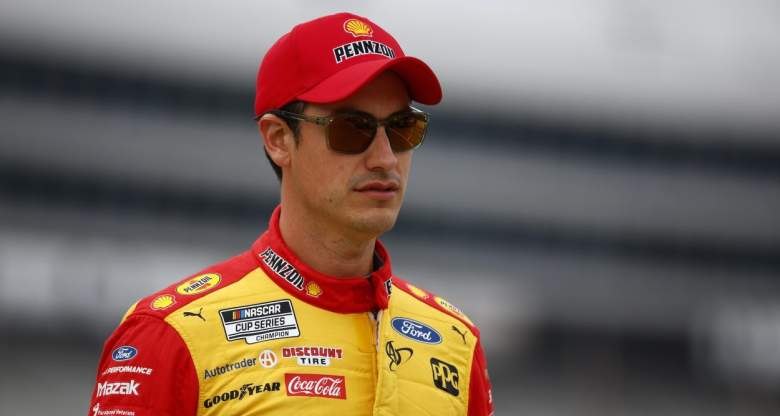 Joey Logano at All-Star Race