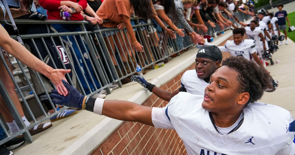 Dallas-area high school football rankings, Week 10