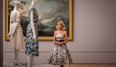 Krystyna Campbell-Pretty with some of the collection she has gifted the National Gallery of Victoria.