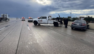 Traffic delays reported on Northwest Freeway after major crash
