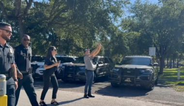 Ortega Forest residents join Sheriff Waters, JSO team for crime prevention walk
