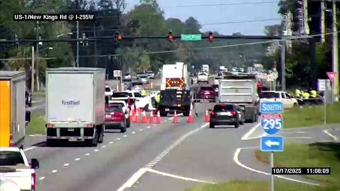 Deadly crash reported on New Kings Road at Trout River Boulevard